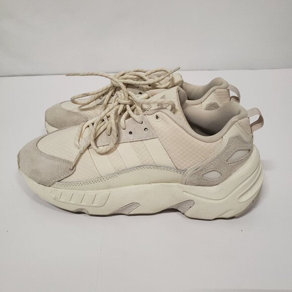 Adidas ZX 22 Boost chunky sneakers in CREAM WHITE BLISS - Size US 7 - Picture 5 of 10